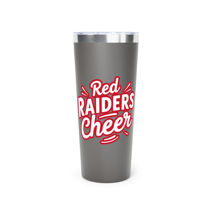 22oz Copper Insulated Tumbler \ Marion County Red Raiders Cheer \ MCC1