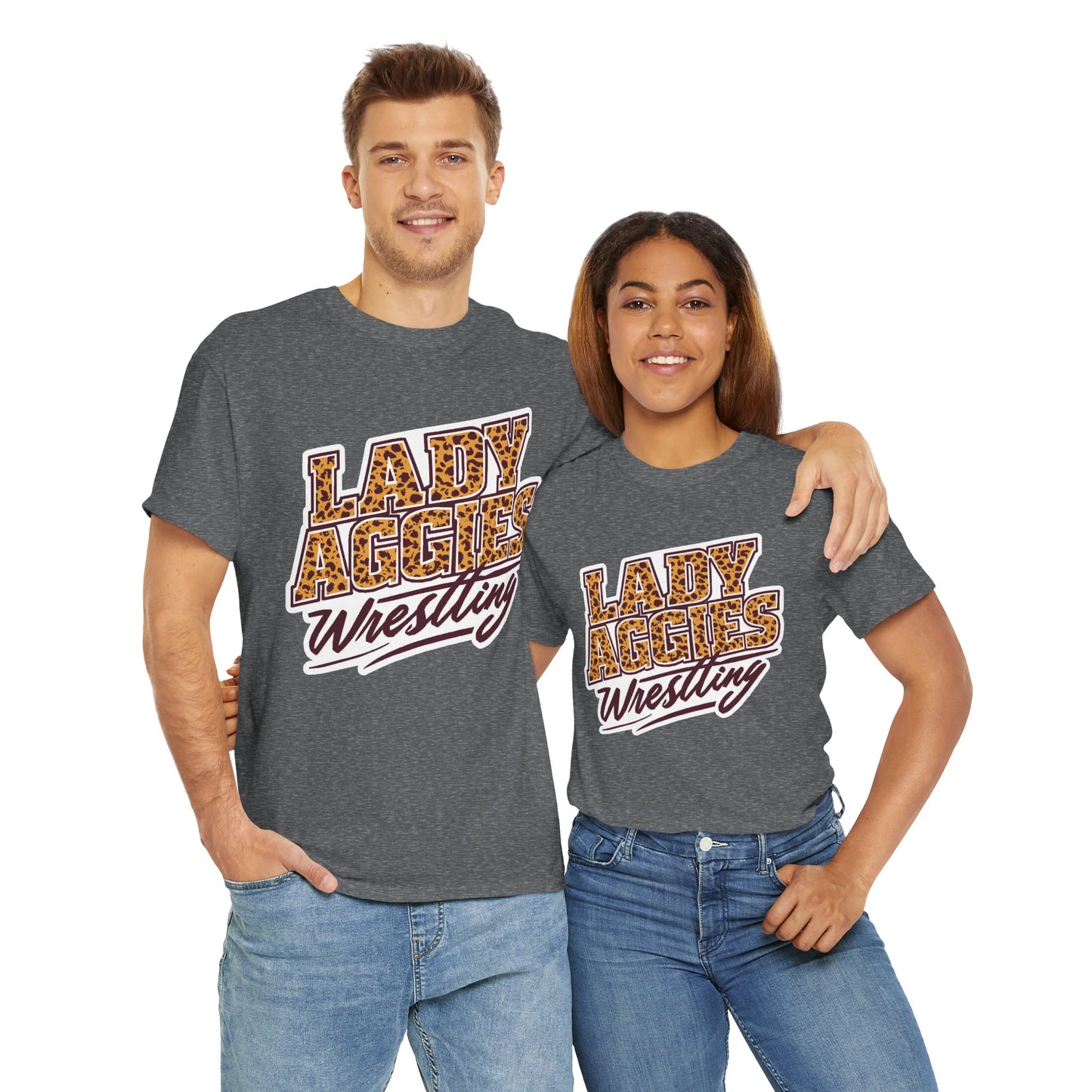 Adult Tee \ Hamilton Aggies Wrestling \ HAWG3