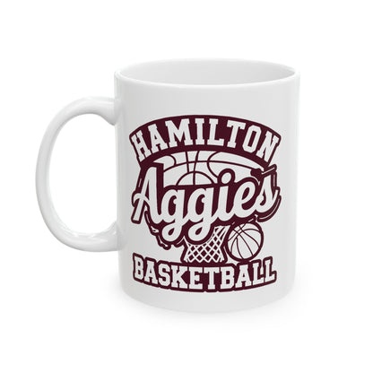 Coffee Mug \ Hamilton Aggies Basketball \ HABKG1