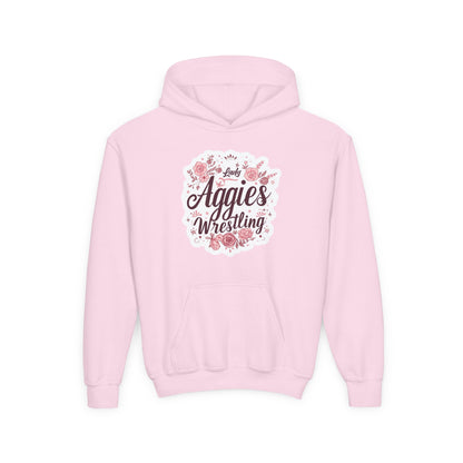 Youth Hoodie Sweatshirt \ Hamilton Aggies Wrestling \ HAWG1