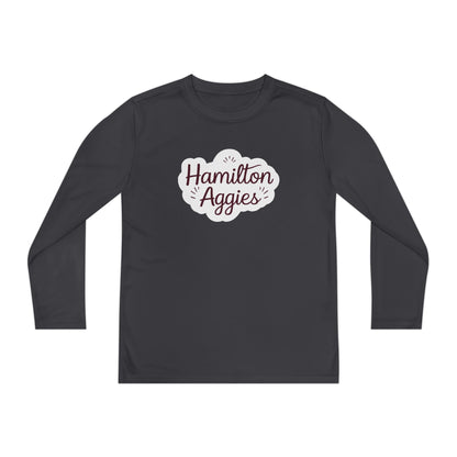 Youth Long Sleeve Tee \ Hamilton Aggies \ HAG1