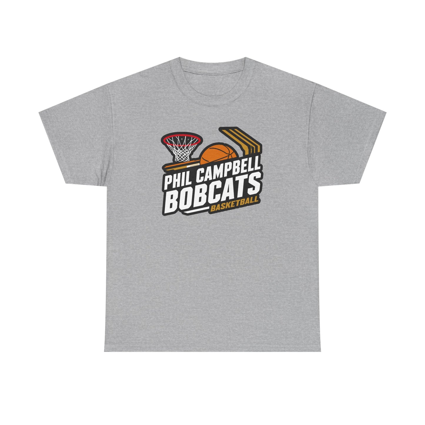 Adult Tee \ Phil Campbell Bobcats Basketball \ PCBBK1