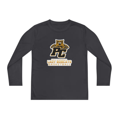 Youth Long Sleeve Tee \ Phil Campbell Bobcats Basketball \ PCBBKG1
