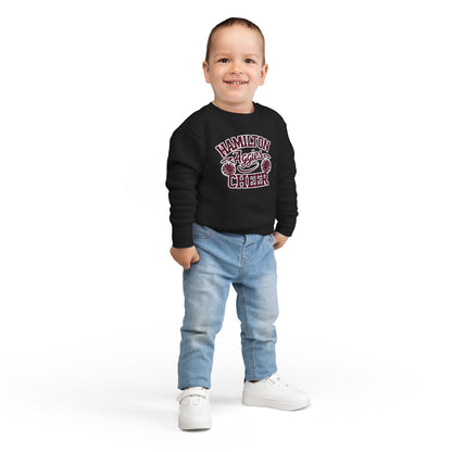 Toddler Crewneck Sweatshirt \ Hamilton Aggies Cheer \ Style HAC2