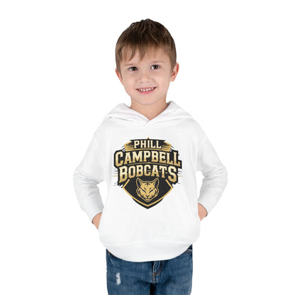 Toddler Hoodie Sweatshirt \ Phill Campbell Bobcats \ PCB1