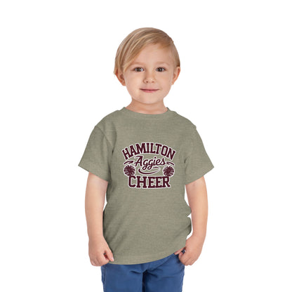 Toddler Tee \ Hamilton Aggies Cheer \ Style HAC2