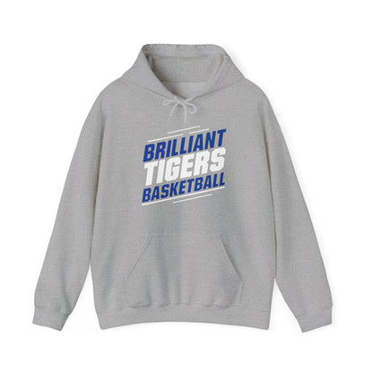 Adult Hoodie Sweatshirt \ Brilliant Tigers Basketball \ BTBK2