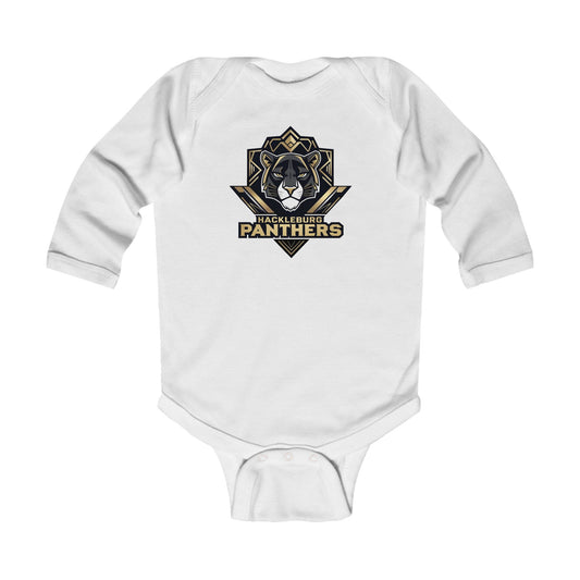 Long Sleeve Baby Bodysuit \ Hackleburg Panthers \ HP1