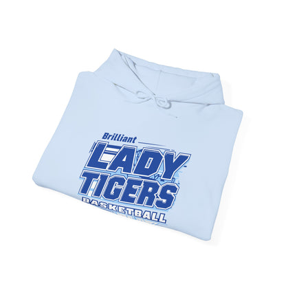 Adult Hoodie Sweatshirt \ Brilliant Tigers Basketball \ BTBKG2