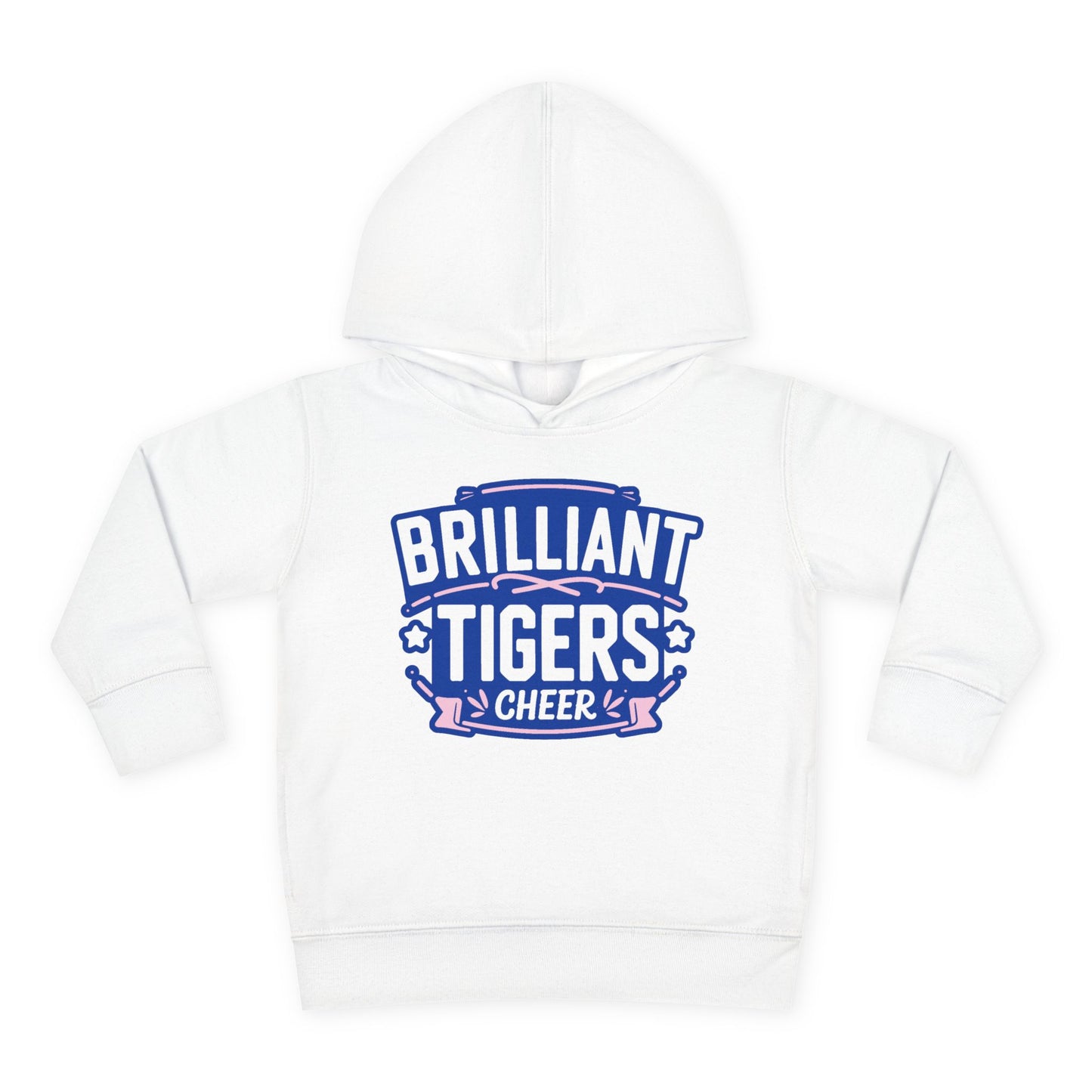 Toddler Hoodie Sweatshirt \ Brilliant Tigers Cheer \ BTC2