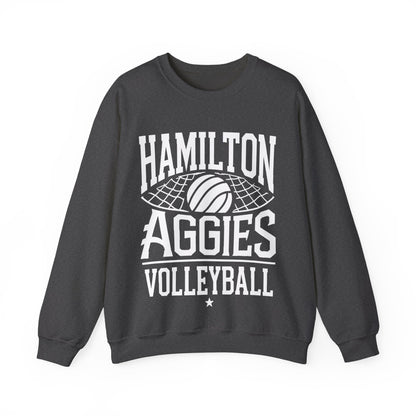 Adult Crewneck Sweatshirt \ Hamilton Aggies Volleyball \ HAV2