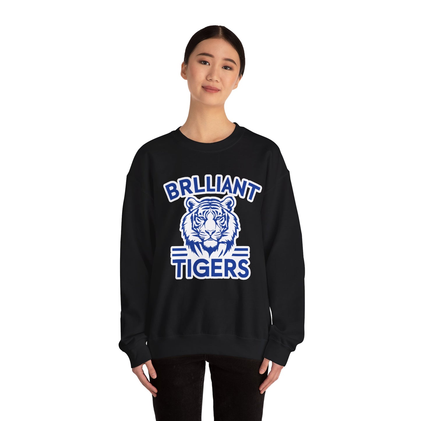 Adult Crewneck Sweatshirt \ Brilliant Tigers \ BT1