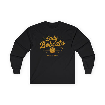 Adult Long Sleeve Tee \ Phil Campbell Bobcats Basketball \ PCBBKG2