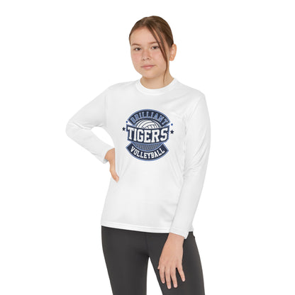 Youth Long Sleeve Tee \ Brilliant Tigers Volleyball \ BTV1