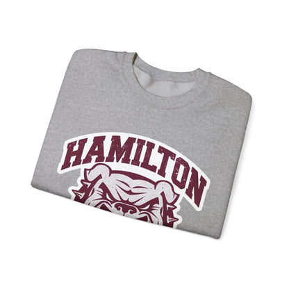 Adult Crewneck Sweatshirt \ Hamilton Aggies Wrestling \ HAW2