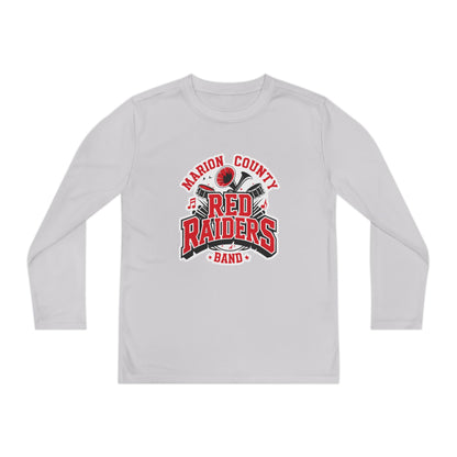 Youth Long Sleeve Shirt \ Marion County Red Raiders Band \ MCB2