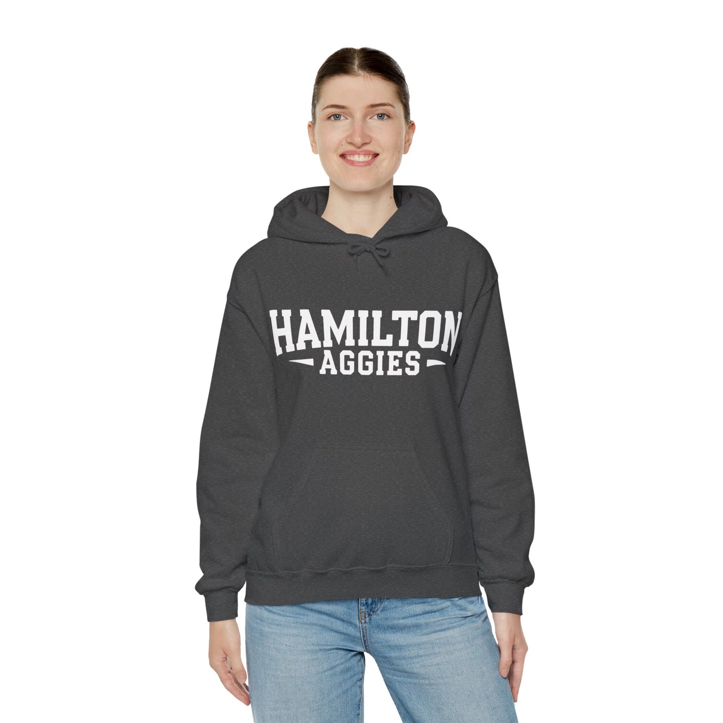 Adult Hooded Sweatshirt \ Hamilton Aggies \ HA3