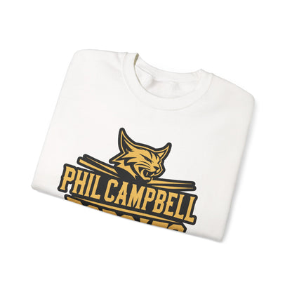 Adult Crewneck Sweatshirt \ Phil Campbell Bobcats \ PCB2