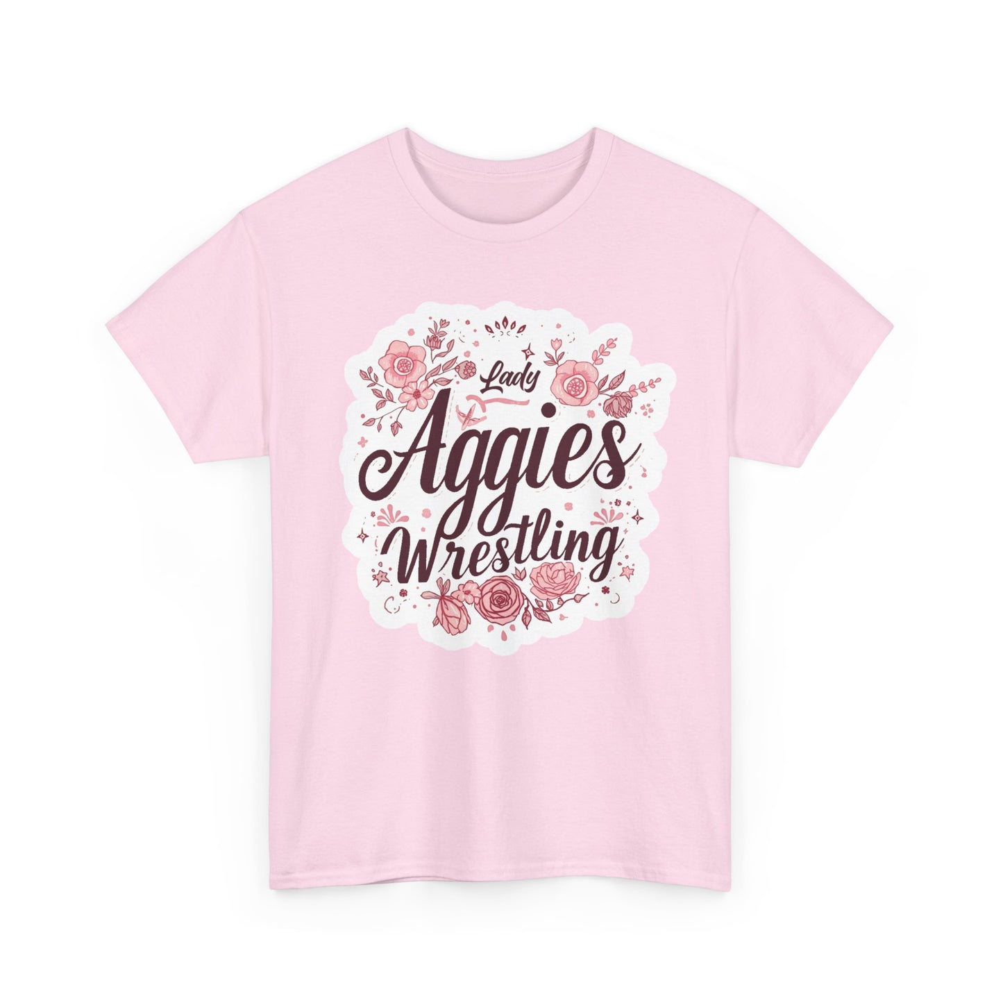 Adult Tee \ Hamilton Aggies Wrestling \ HAWG1