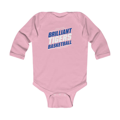 Long Sleeve Baby Bodysuit \ Brilliant Tigers Basketball \ BTBK2