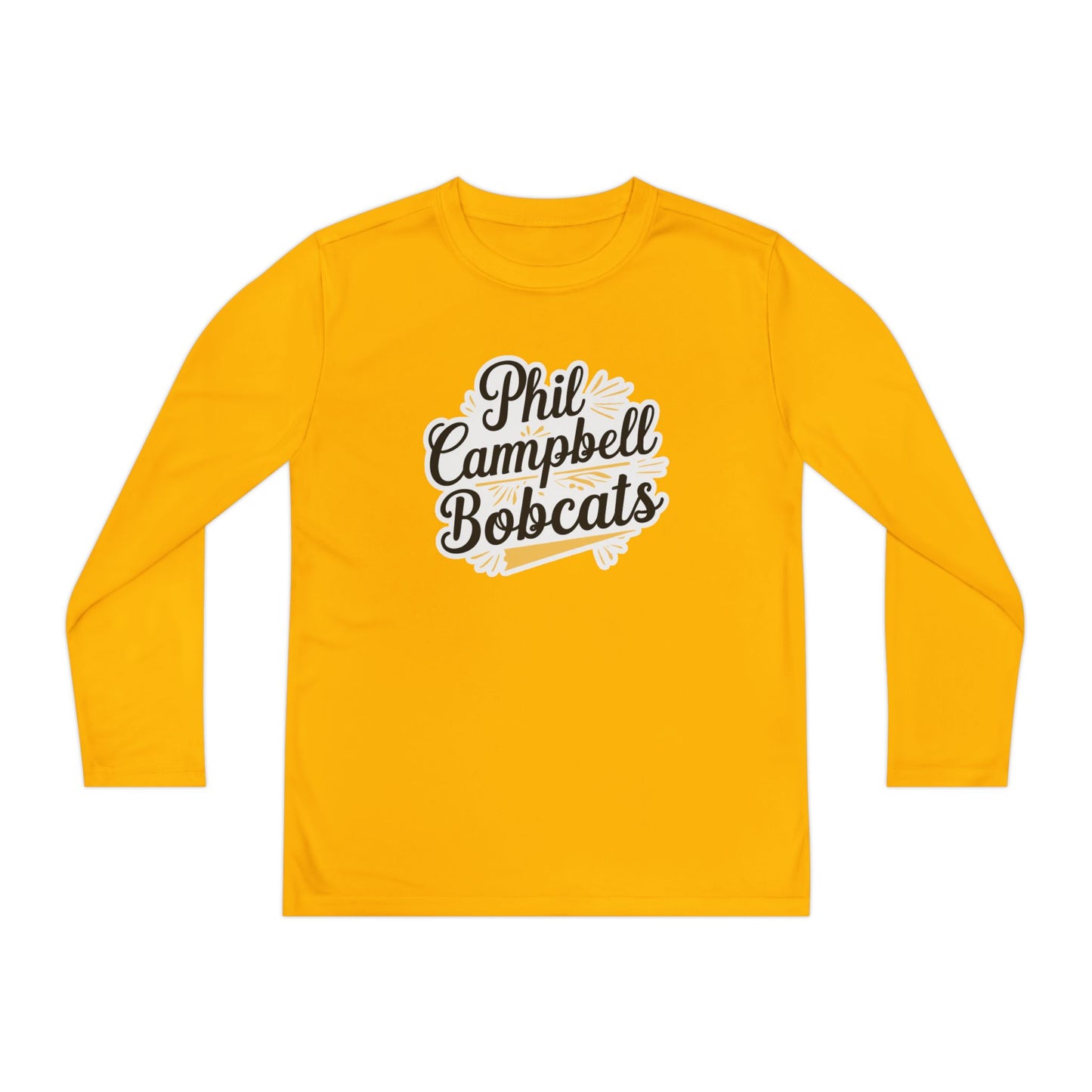 Youth Long Sleeve Tee \ Phil Campbell Bobcats \ PCBG2