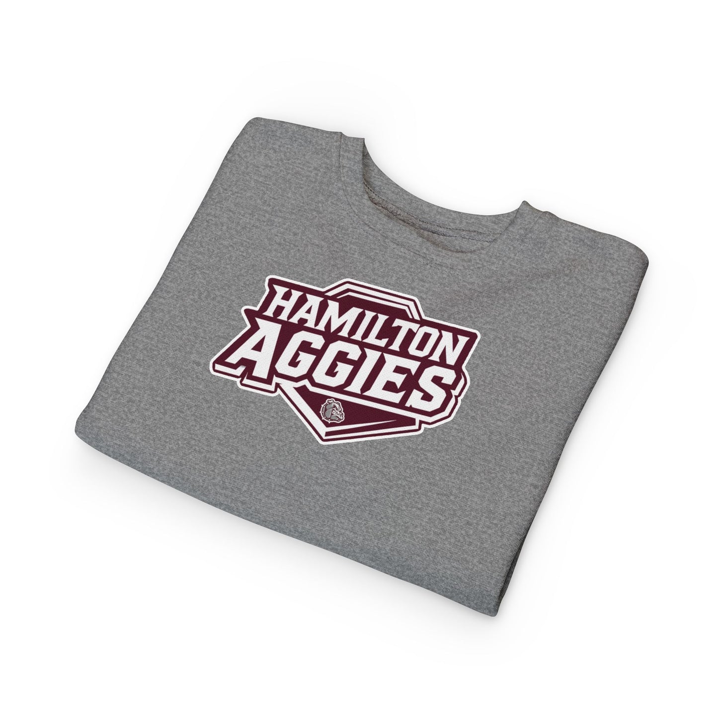 Toddler Crewneck Sweatshirt \ Hamilton Aggies \ HA1