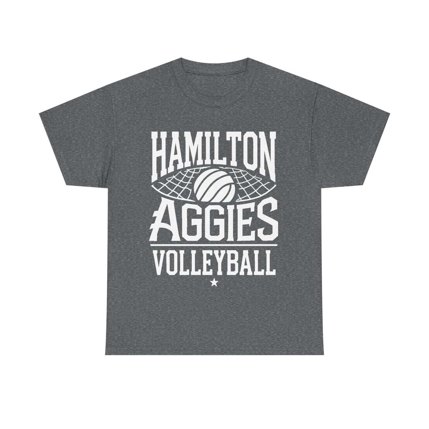 Adult Tee \ Hamilton Aggies Volleyball \ HAV2