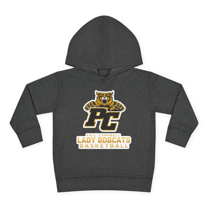 Toddler Hoodie Sweatshirt \ Phil Campbell Bobcats Basketball \ PCBBKG1