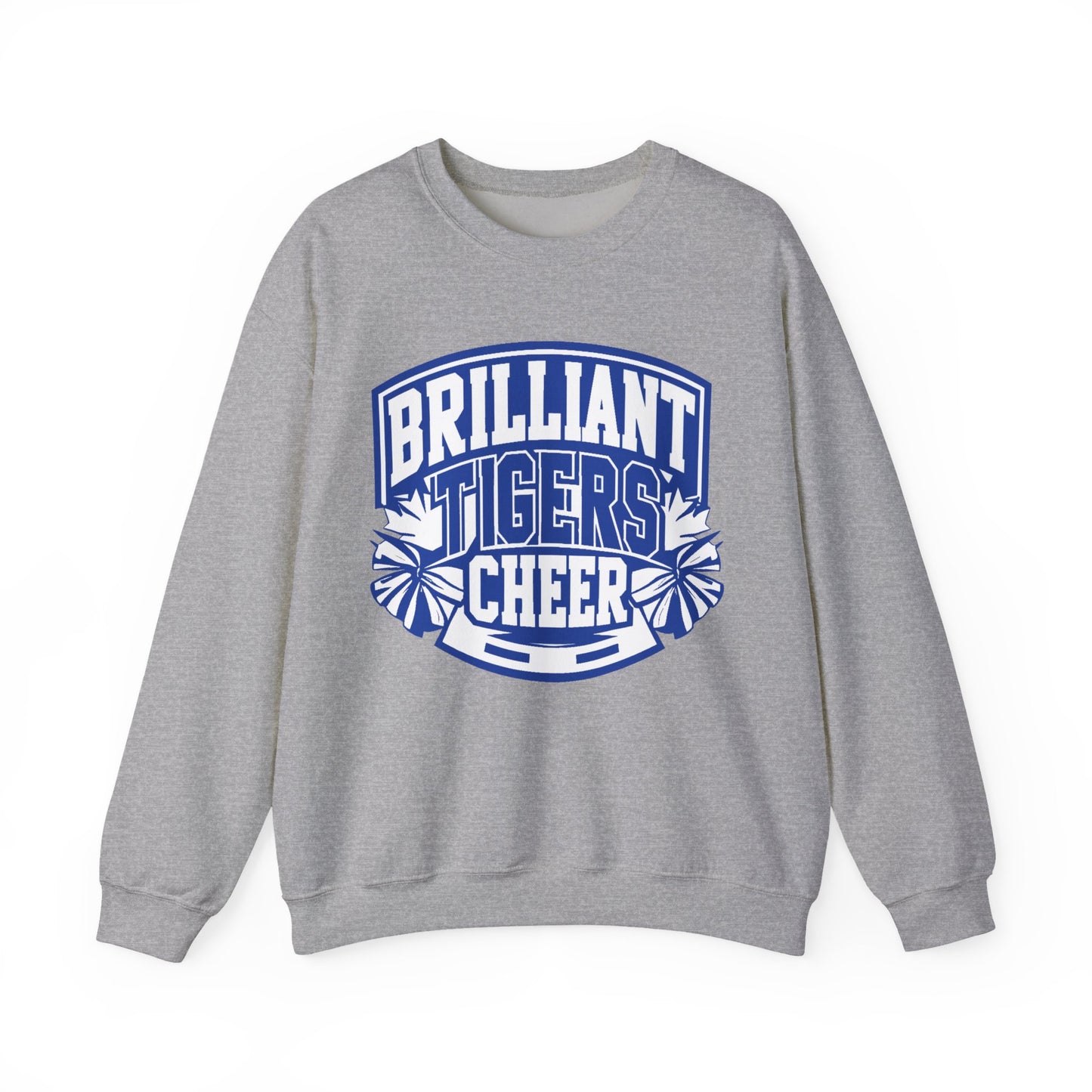 Adult Crewneck Sweatshirt \ Brilliant Tigers Cheer \ BTC1