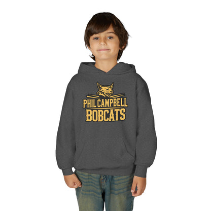 Youth Hoodie Sweatshirt \ Phil Campbell Bobcats \ PCB2