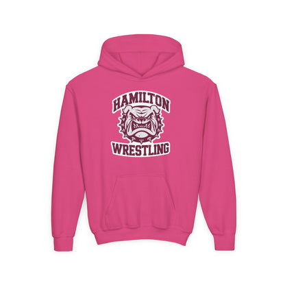 Youth Hoodie Sweatshirt \ Hamilton Aggies Wrestling \ HAW2