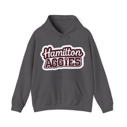 Adult Hoodie Sweatshirt \ Hamilton Aggies \ HAG2