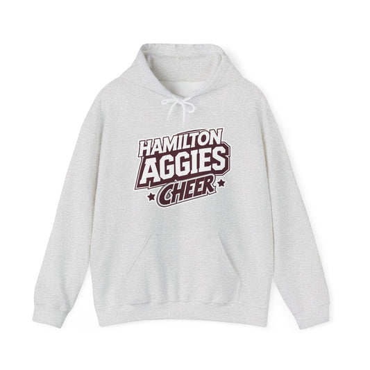 Adult Hoodie Sweatshirt \ Hamilton Aggies Cheer \ HAC1