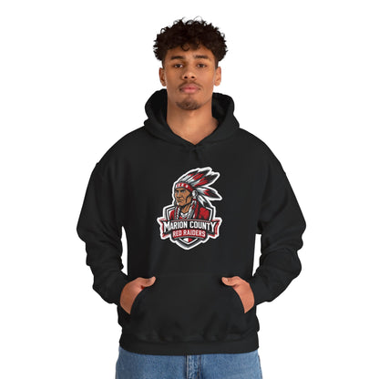 Adult Hooded Sweatshirt \ Marion County Red Raiders \ MC2