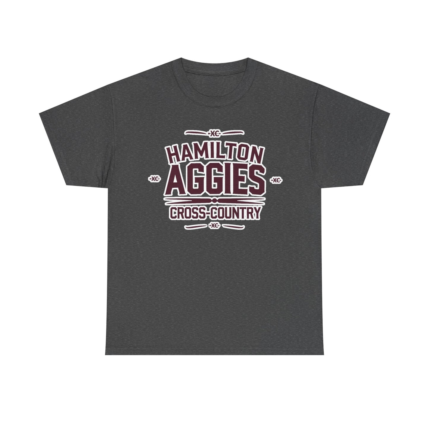Adult Tee \ Hamilton Aggies Cross-Country \ HCC1