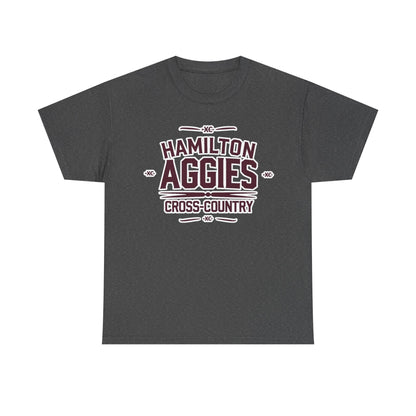 Adult Tee \ Hamilton Aggies Cross-Country \ HCC1