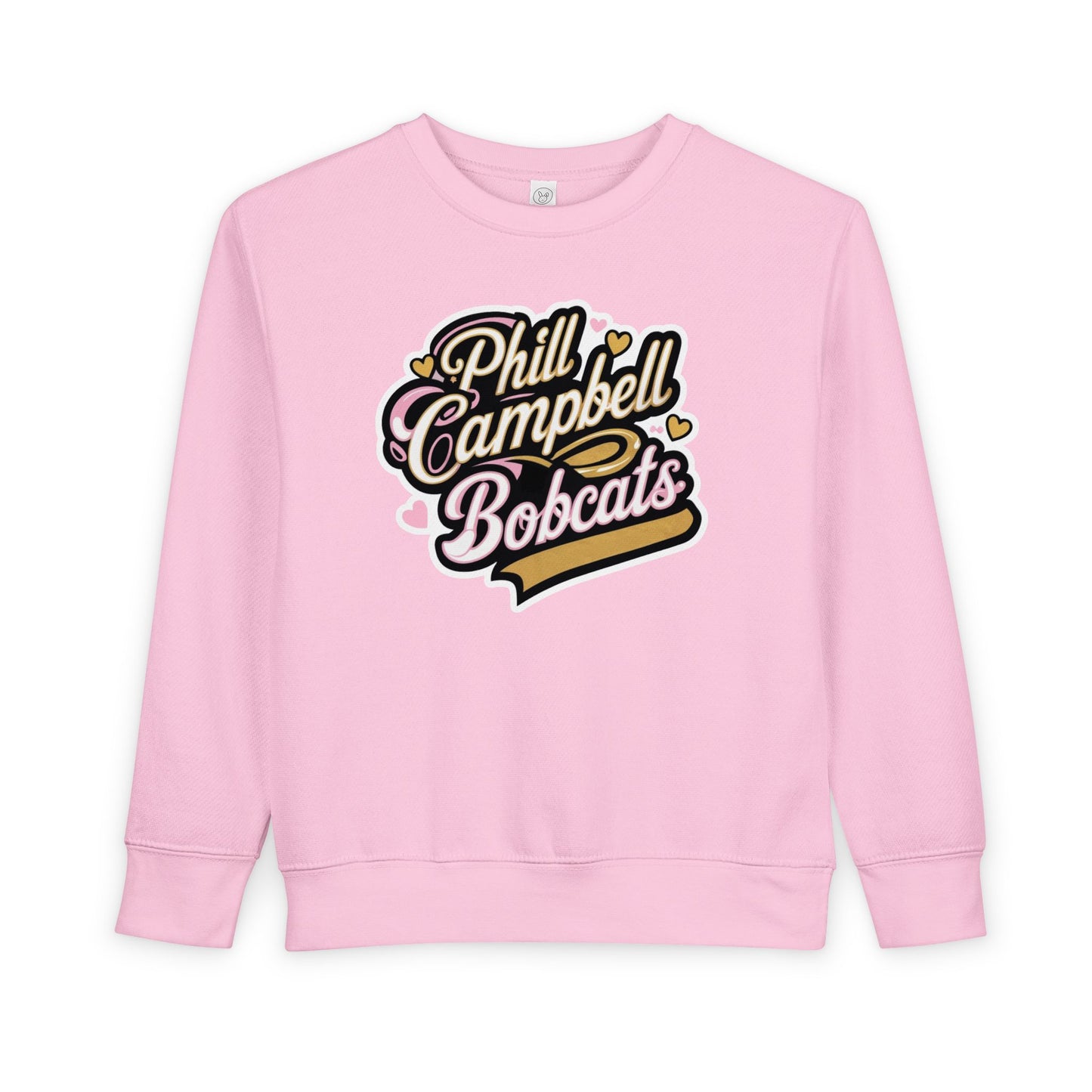 Toddler Crewneck Sweatshirt \ Phill Campbell Bobcats \ PCBG1