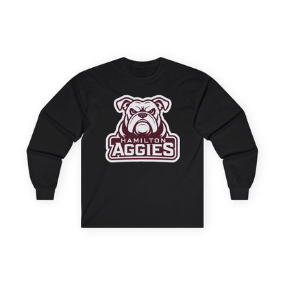 Adult Long Sleeve Tee \ Hamilton Aggies \ HA4