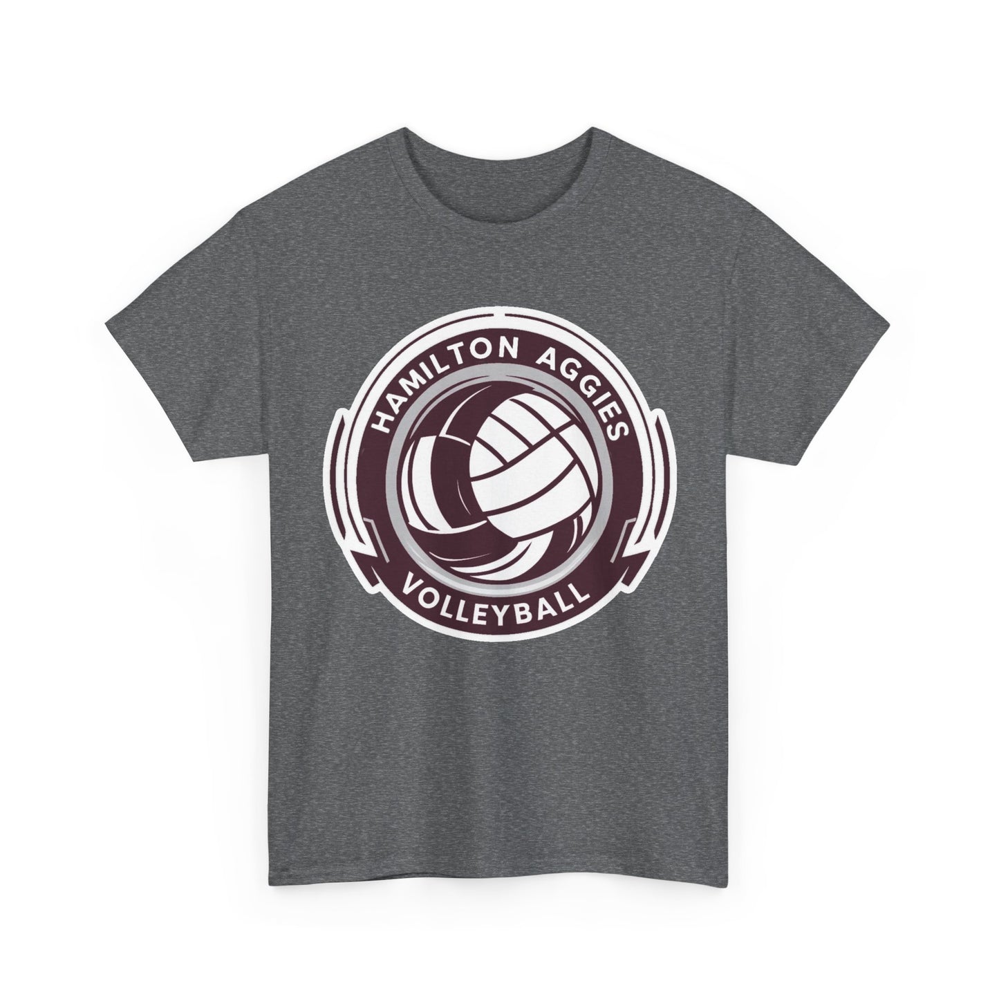 Adult Tee \ Hamilton Aggies Volleyball \ HAV1