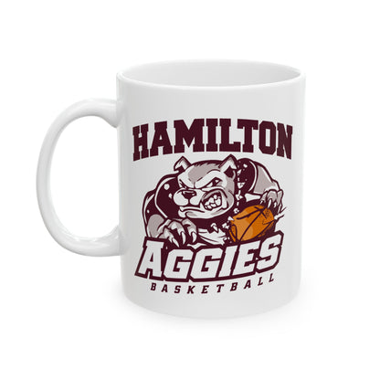 Coffee Mug \ Hamilton Aggies Basketball \ HABB1