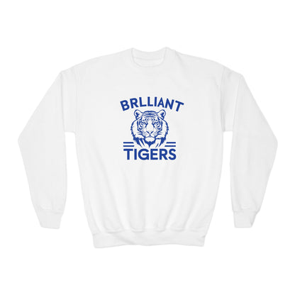 Youth Crewneck Sweatshirt \ Brilliant Tigers \ BT1