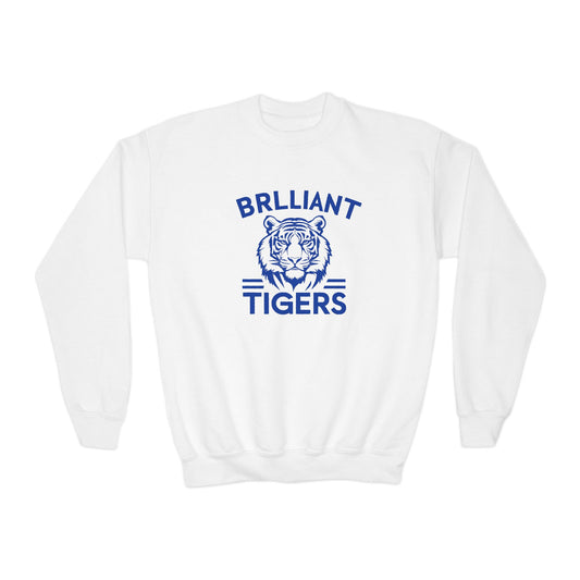 Youth Crewneck Sweatshirt \ Brilliant Tigers \ BT1