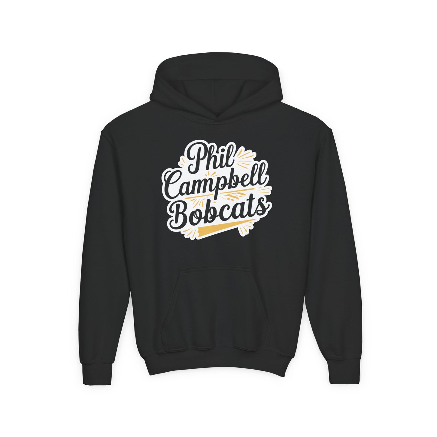 Youth Hoodie Sweatshirt \ Phil Campbell Bobcats \ PCBG2
