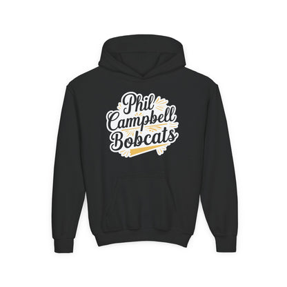 Youth Hoodie Sweatshirt \ Phil Campbell Bobcats \ PCBG2
