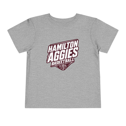 Toddler Tee \ Hamilton Aggies Basketball \ HABB2
