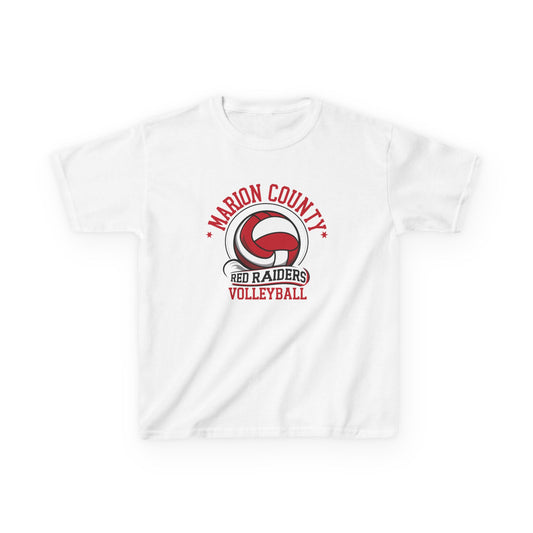 Youth Tee \ Marion County Red Raiders Volleyball \ MCV1