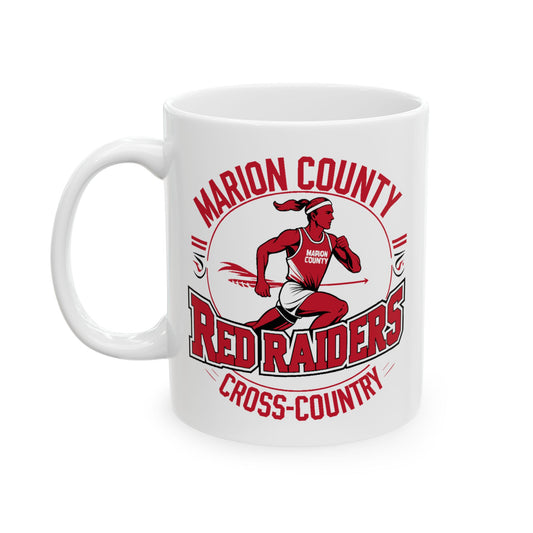Coffee Mug \ Marion County Red Raiders Cross-Country \ MCCC2
