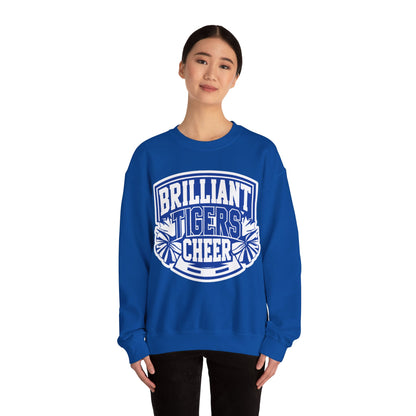 Adult Crewneck Sweatshirt \ Brilliant Tigers Cheer \ BTC1