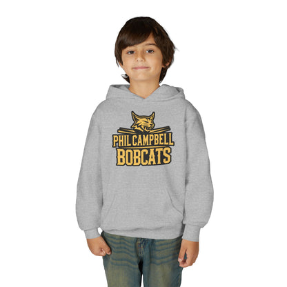 Youth Hoodie Sweatshirt \ Phil Campbell Bobcats \ PCB2