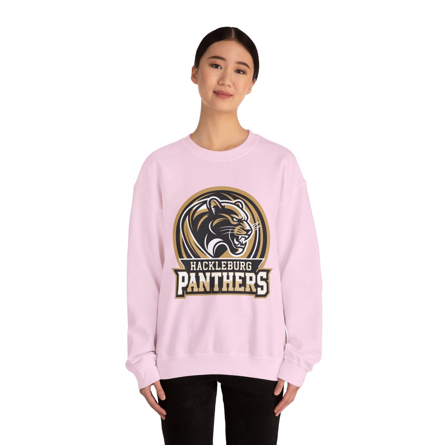 Adult Crewneck Sweatshirt \ Hackleburg Panthers \ HP2